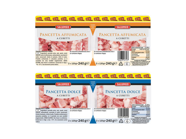 Diced Bacon, Mild or Smoked