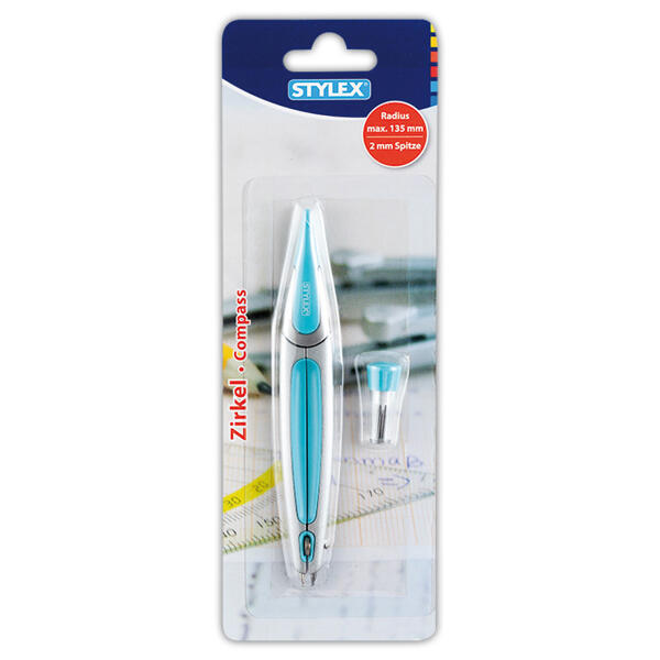 Zirkel + 2 Ersatzminen