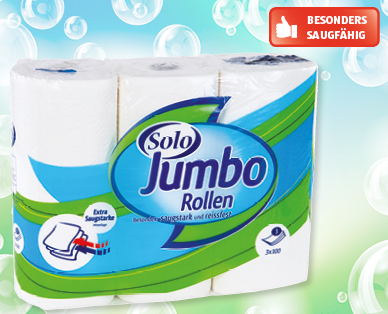 SOLO Küchentücher "Jumbo-Rollen"