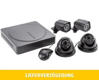 EASY HOME(R) 
 4 HD KAMERA CCTV SET