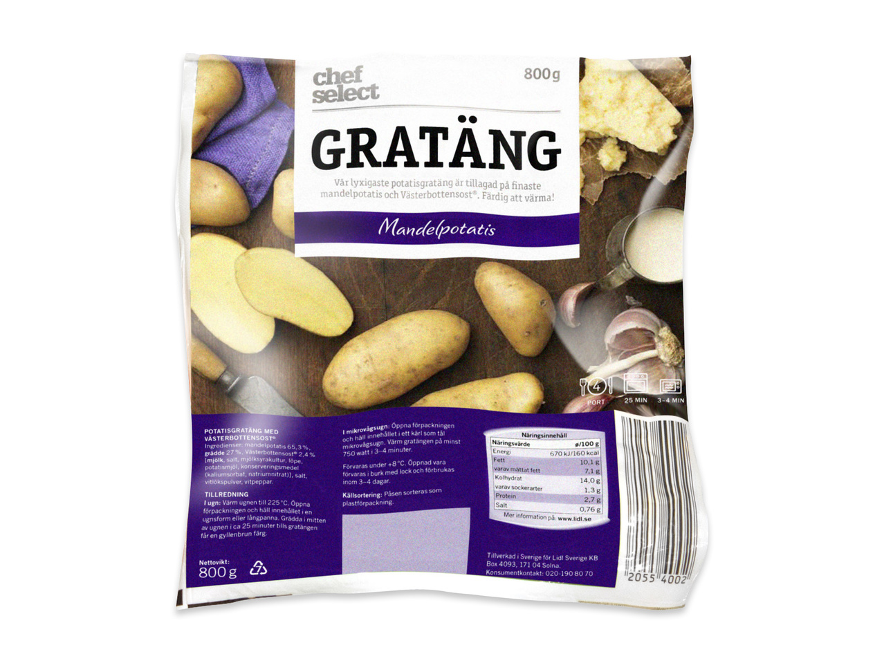 MANDELPOTATISGRATÄNG