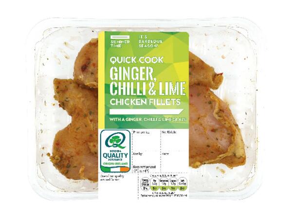 Quick Cook Chicken Fillets (Peri Peri/ Ginger, Chilli & Lime)
