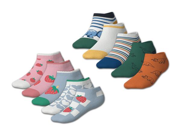 Kleinkinder Sneakersocken, 5 Paar
