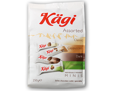 Assortiment de petites gaufrettes KÄGI