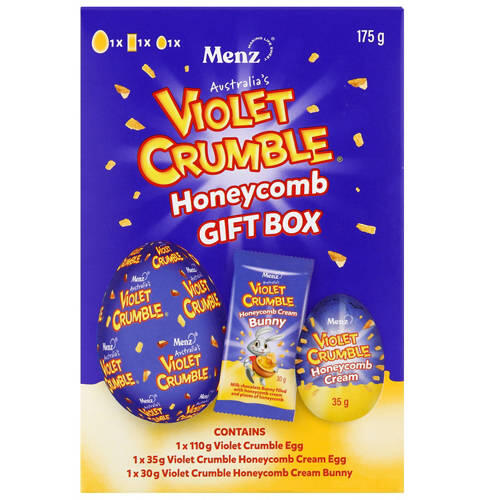 Violet Crumble Honeycomb Gift Box 175g