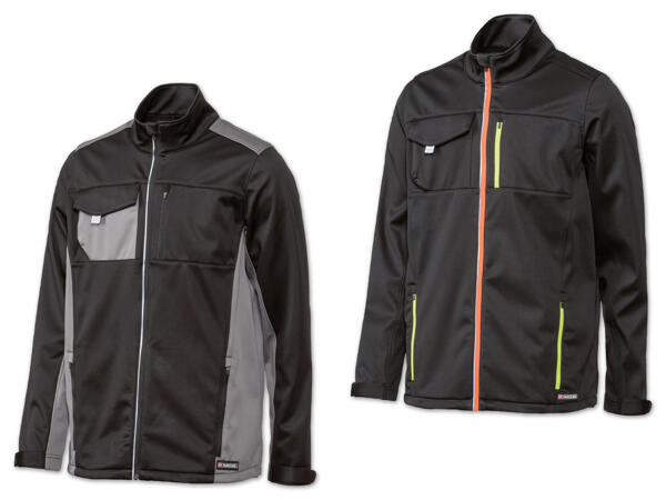 Herren Arbeits-Softshelljacke