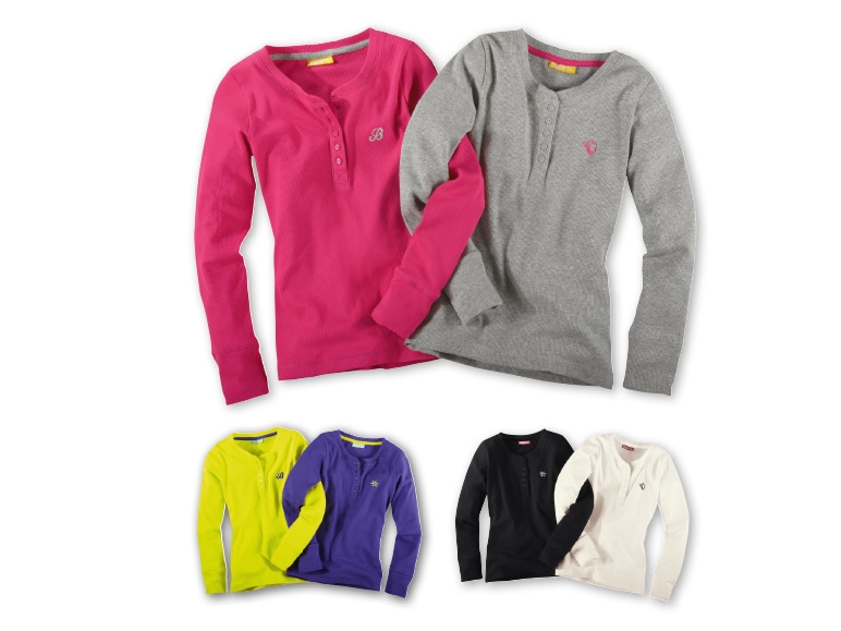 Pepperts(R) Girls' Long Sleeved Top