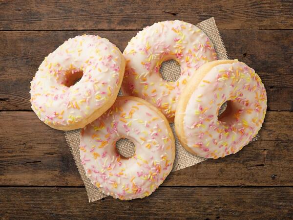 Donut Party, 4 pezzi (azione valida solo nella Svizzera tedesca e nella Svizzera romanda)