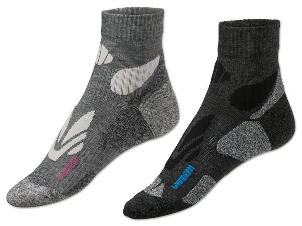 CRIVIT(R) Damen/Herren Wandersocken1