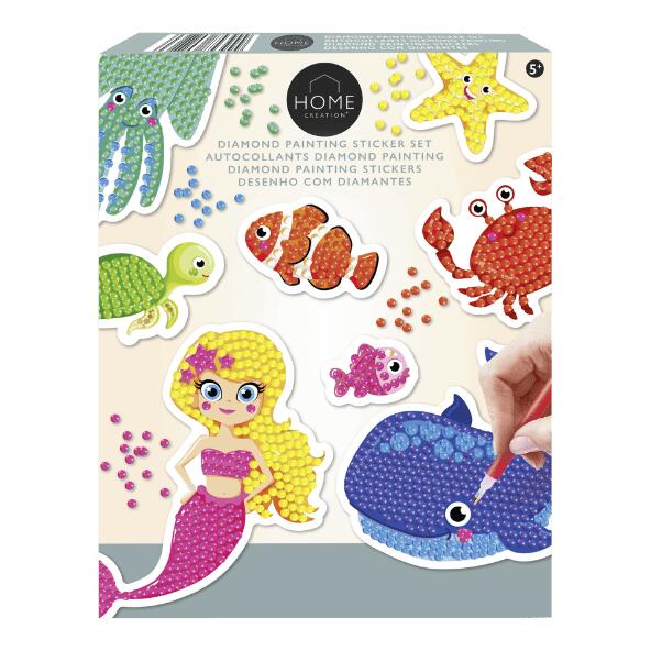 HOME CREATION(R) 				Diamant-Painting-Sticker