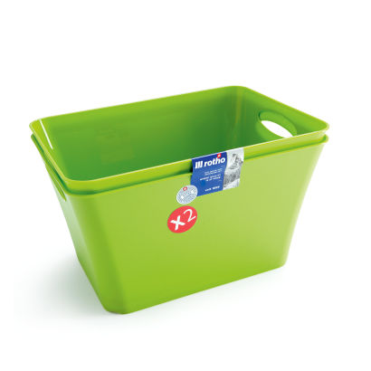 Paniers de rangement en plastique