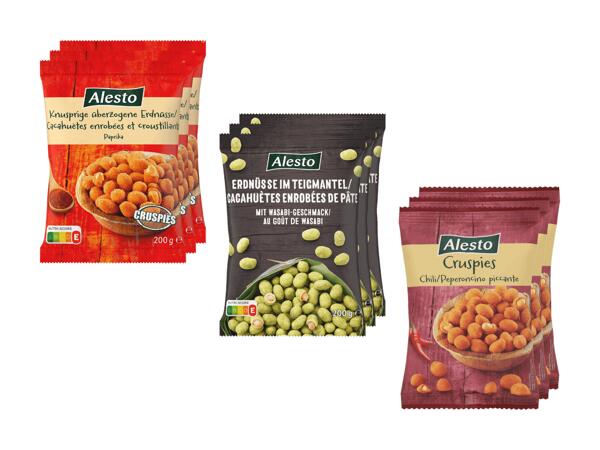 Cacahuètes enrobées et croustillantes