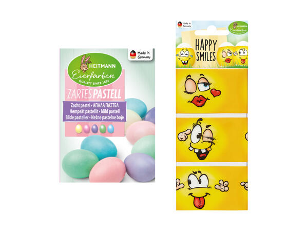 HEITMANN EIERFABEN(R) Ægge-farvesæt