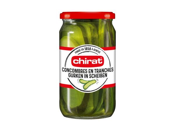 Cornichons en tranches Chirat