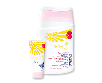 Protection solaire Ultra Sensitive OMBIA SUN