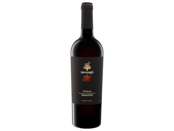 CdV Primitivo Messapi IGP Rosso, Puglia, Italian