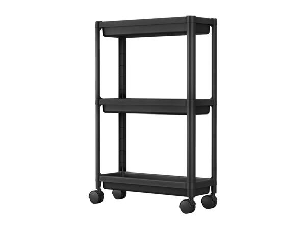 W5 Black Storage Trolley