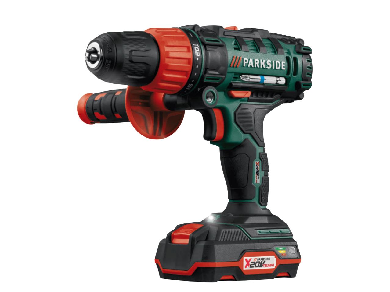 PARKSIDE 20V Li-Ion 2-Speed Cordless Impact Drill
