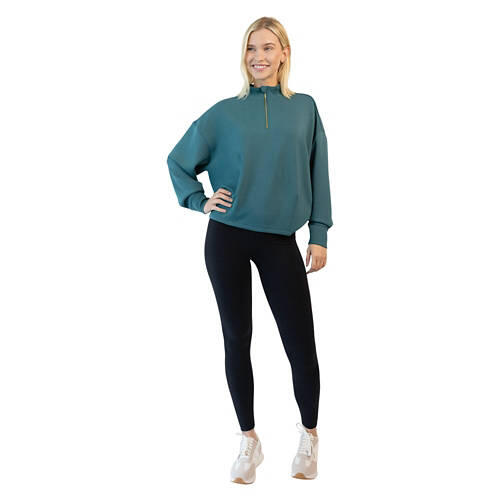 Ladies Premium Active Pullover - Teal, M