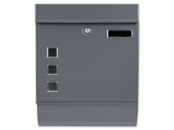Edelstahl Briefkasten