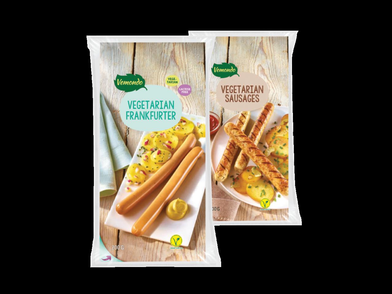 Vegetarian Sausages