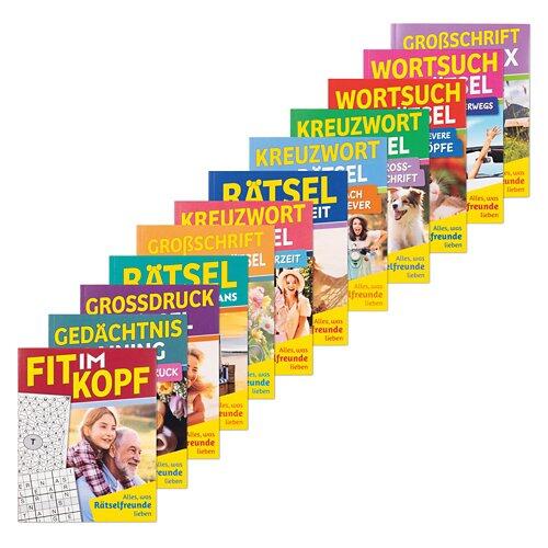 Puzzle und Rätselbücher