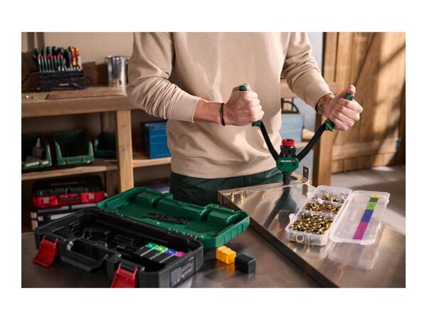 Parkside Rivet Nut Tool With Accessories - 151 Pieces