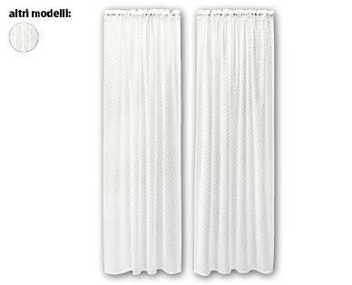 Tende in jacquard, 2 pezzi