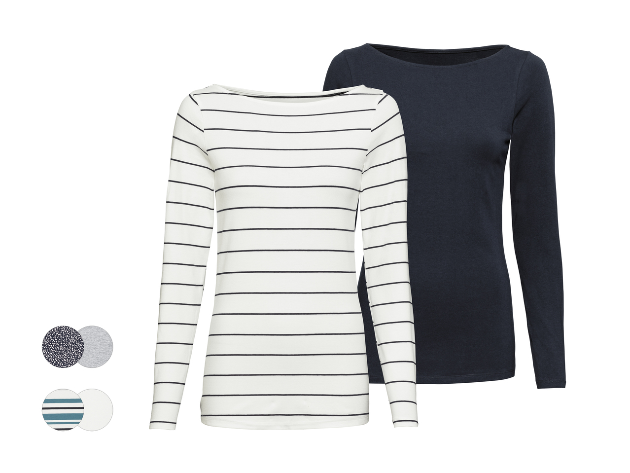 Tee-shirts à manches longues pour femme, lot de 21