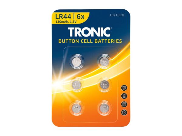 Tronic Button Cell Batteries - 6 pack