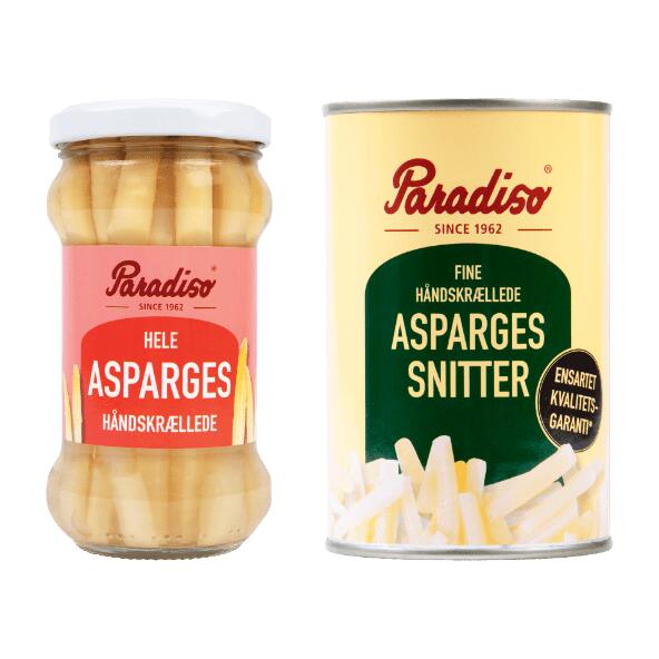 PARADISO Hele asparges eller aspargessnitter