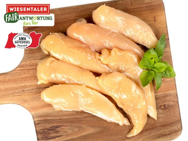 Frische Tierwohl Maishendl Innenfilets