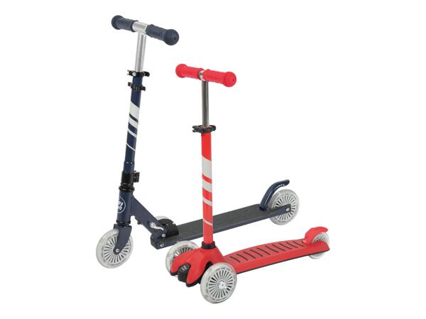 Sparkcykel med LED-hjul