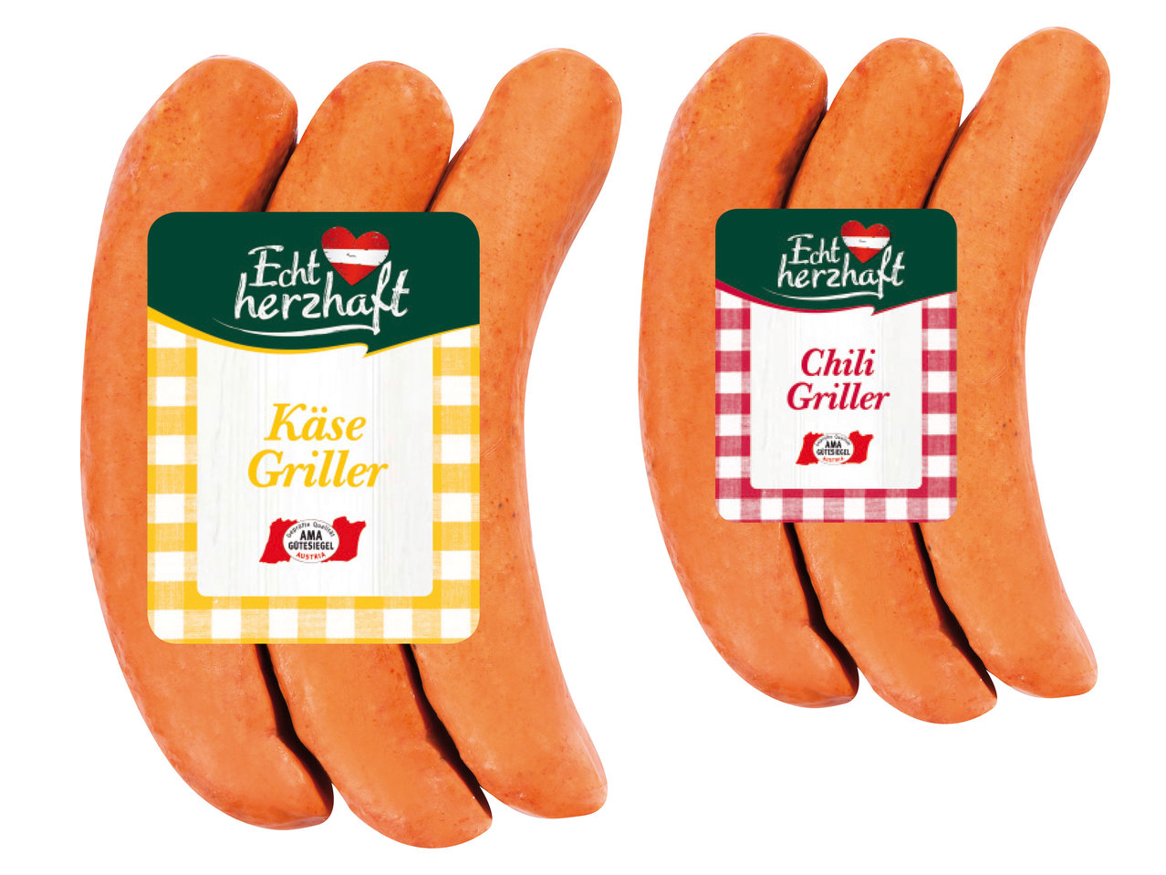 ECHT HERZHAFT Käse/Chili Griller
