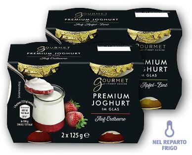 GOURMET/FINEST CUISINE Yogurt premium in vasetto di vetro