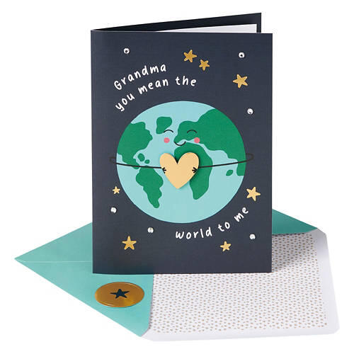 5" X 7" Mother's Day Greeting Card - World to Me