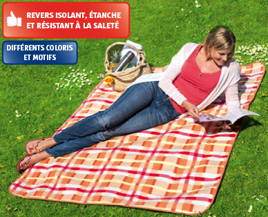 Couverture de camping/pique-nique MY LIVING STYLE