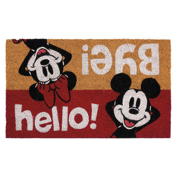 Disney Mickey & Minnie Coir Mat - 18" X 30"