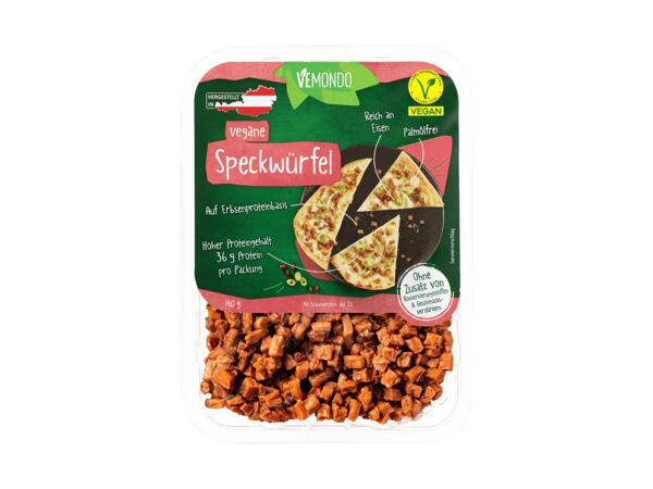 Pflanzliche Speckwürfel
