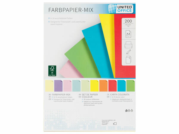 United Office Färgpapper