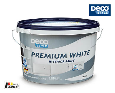 Premium White Interior Paint 5L