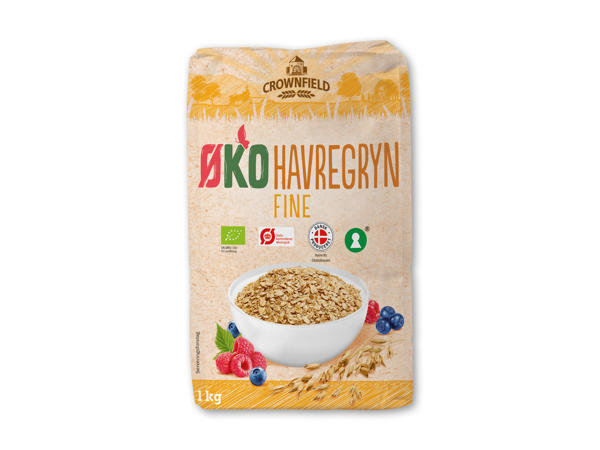 CROWNFIELD Økologiske havregryn