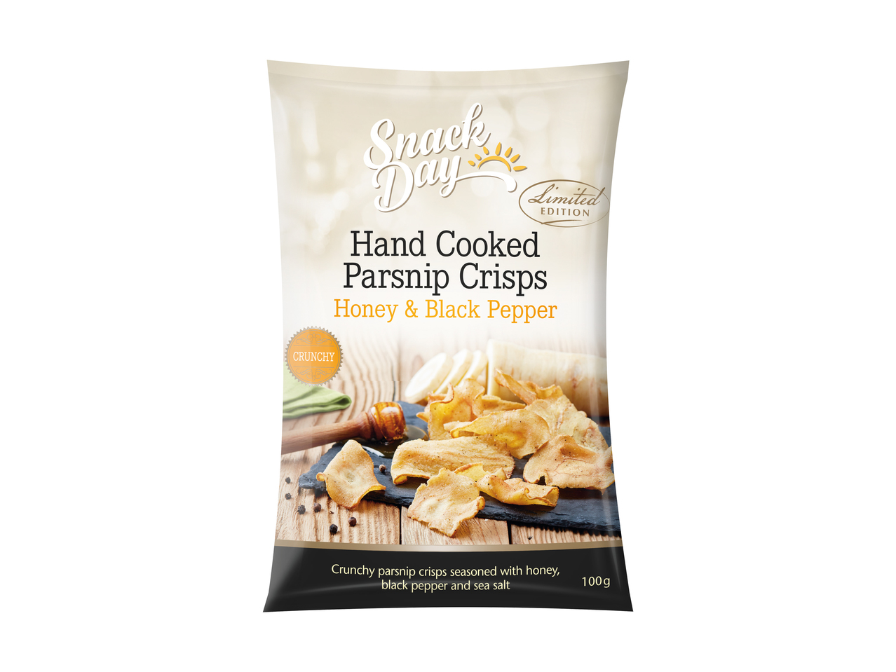 Chips de panais cuites à la main