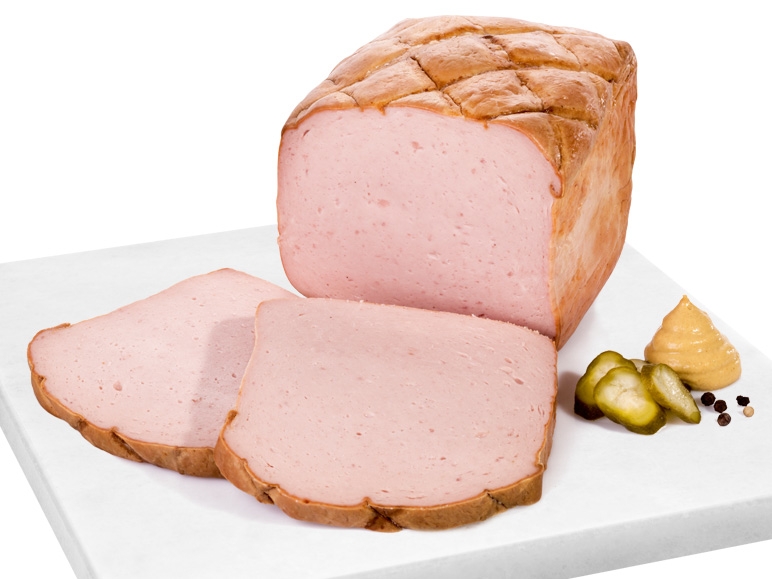 ECHT HERZHAFT Leberkäse mit Backkruste