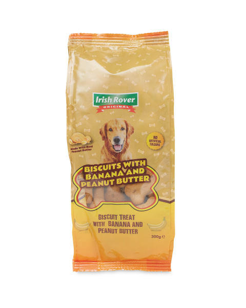 Banana Peanut Butter Dog Treats