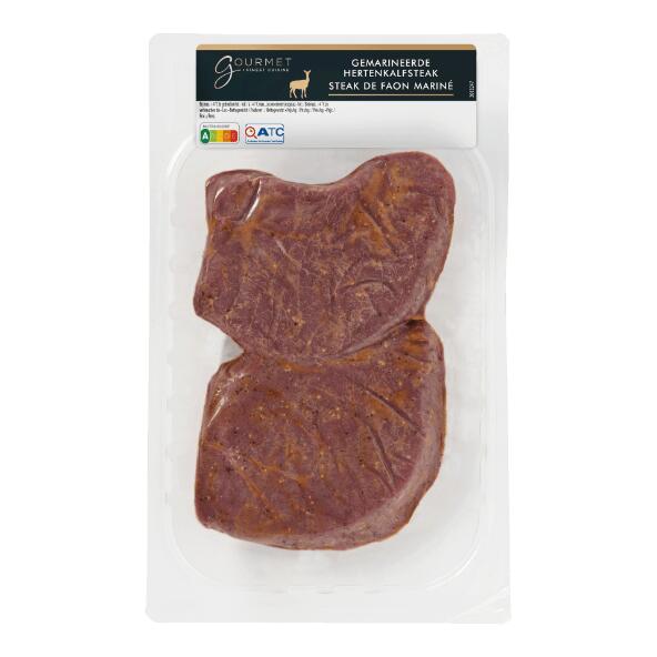 GOURMET FINEST CUISINE(R) 				Mariniertes Hirschkalbsteak