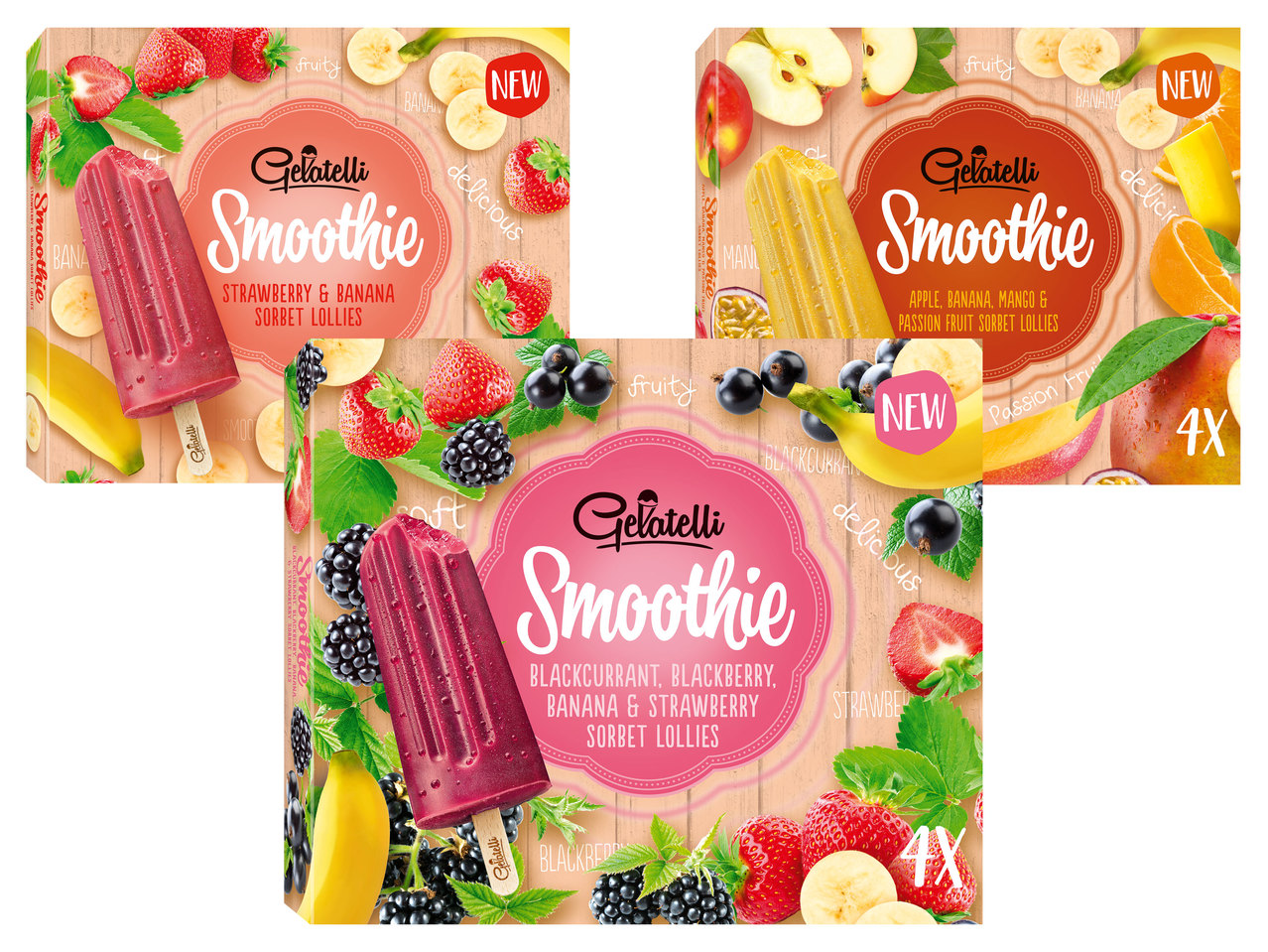 GELATELLI Stieleis Smoothie