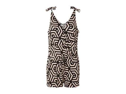 ESMARA Ladies' Patterned Linen Playsuit