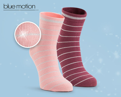 BLUE MOTION Damen-Socken, Doppelpkg.