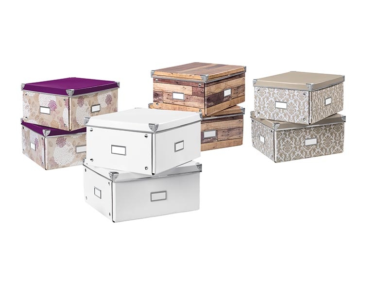 Boîtes de rangement, lot de 2